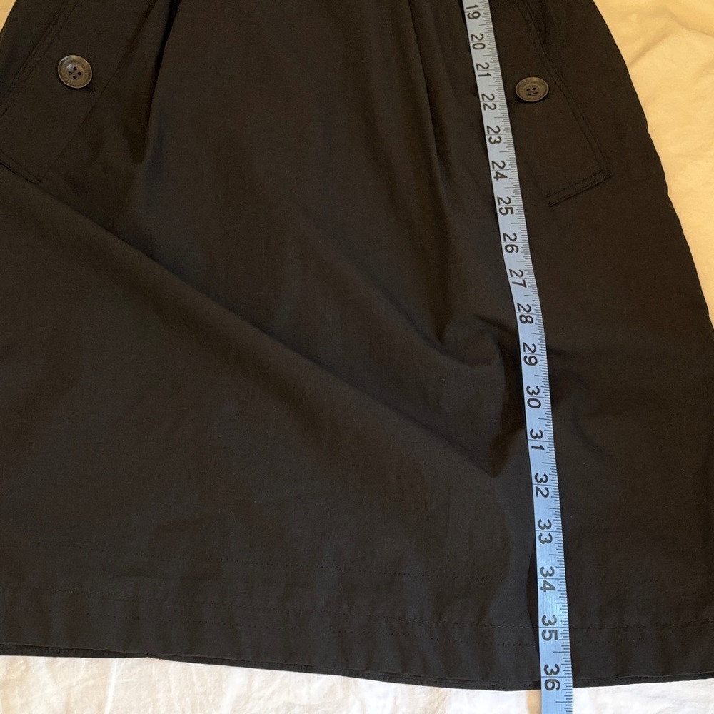 Burberry Brit Black Trench Double-Breasted Mini Dress size US 4 - Picture 10 of 14